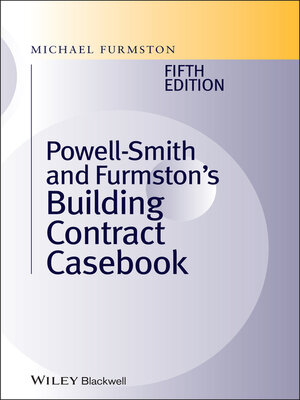 cover image of Building Contract Casebook